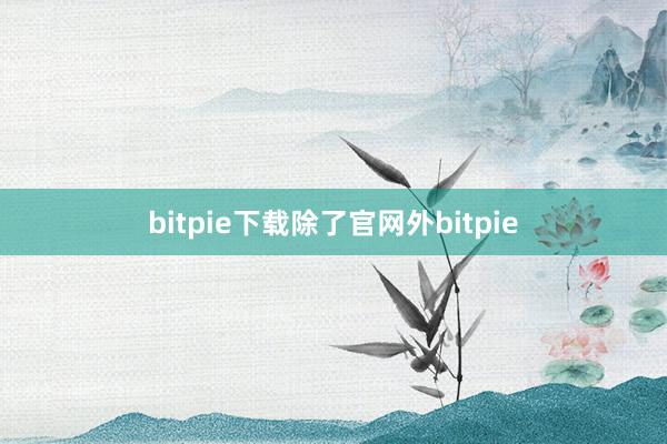 bitpie下载除了官网外bitpie